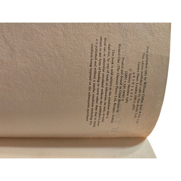 Sidney Sheldon IF TOMORROW COMES Intntl Thriller Revenge Pan Books 0330290959 - Picture 6 of 7